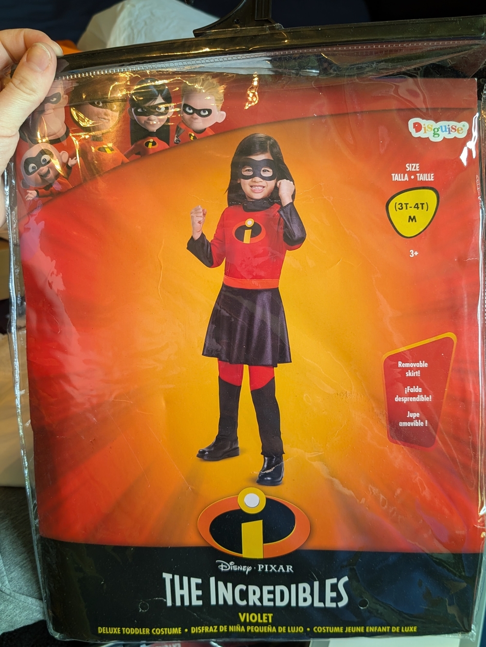 The Incredibles Violet Kids Costume - Red and Black